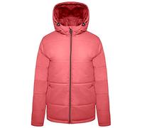 Dare 2b Luxuriate Womens Jacket Padded waterproof and breathable recycled fabric, detachable hood and 2 lower pockets