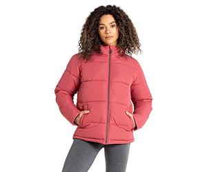 Dare 2b Luxuriate Womens Jacket Padded waterproof and breathable recycled fabric, detachable hood and 2 lower pockets