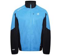 Dare 2b Men's Fully Lined Mediant Waterproof Cycling Jacket Methyl Blue Black, Size: XL