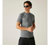 Dare 2b - Men's Lightweight Accelerate Fitness T-Shirt Lead Grey, Size: XS