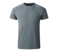 Dare 2B Mens Accelerate Lightweight T-Shirt - Lead Grey - Lead Grey - XL