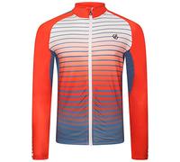 Dare 2b Men's Aep Virtuos L/S T Shirt, Stellar Blue Underlined Print, S UK
