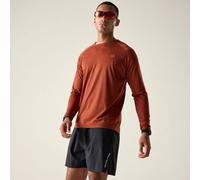 Dare 2b Men's Agile Long Sleeved Walking T-Shirt in Burnt Orange | Size: Medium Dare 2b Burnt Orange M