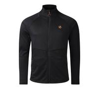 Dare 2b Men's Apex Full Zip Stretch Midlayer in Jet Black | Size: Large Dare 2b Jet Black L