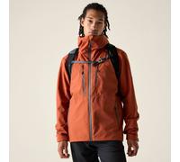 Dare 2b Men's Arising IV Hooded Walking Waterproof Jacket in Burnt Orange | Size: XL Dare 2b Burnt Orange XL