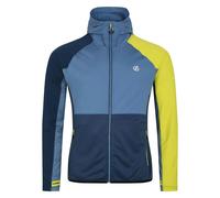 Dare 2B Mens Assimilate II Core Stretch Midlayer - Moonlight/Denim Blue/Yellow - Moonlight/Denim Blue/Yellow - 3XL