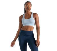 'Dont Sweat It' Moisture-Wicking, Quick-Dry, Low-Impact Sports Bra Dare 2b Light Blue S