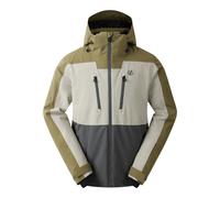 Dare 2B Mens Baseplate III Ski Jacket - Martini Olive/Abbeystone - S - Martini Olive/Abbeystone - 100% Recycled Polyester
