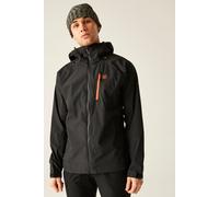Dare 2b Men's Lightweight Breathe Out 2.5L Waterproof Jacket Black, Size: M