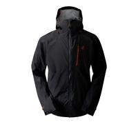 Dare 2B Mens Breathe Out Waterproof Jacket - Black/Arabian Spice - XL - Black/Arabian Spice - 100% Polyester