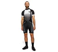 Dare 2b Men's Ecliptic Lightweight Quick Drying Stretch Reflective Detail Moisture and Bacteria Control Bibbed Short Cycle Shorts