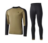 Dare 2B Mens Exchange III Base Layer Set (Black/Martini Olive) - Size X-Large