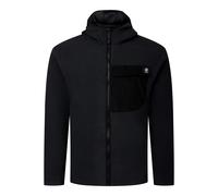 Dare 2B Mens Firn Borg Hooded Fleece Jacket (Black)