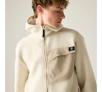 Dare 2b Men's Firn Hooded Borg Fleece White, Size: XXXL