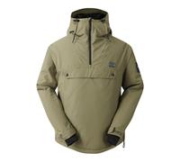 Dare 2B Mens Freeride II Colour Block Overhead Ski Jacket - Olive Green - M - Olive Green - 100% Recycled Polyester