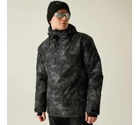 Dare 2B Mens Freeride II Distressed Overhead Ski Jacket - Iron Gate - 3XL - Iron Gate - 100% Recycled Polyester