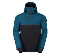 Dare 2b Men's Breathable Freeride Overhead Jacket Kingfisher Blue Black, Size: M - Sale