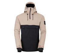 Dare 2B Mens Freeride Overhead Waterproof Ski Jacket in Black-Cream - Size Small