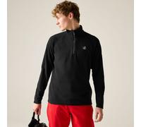 Dare 2b Mens Freethink II Half Zip Sweatshirt Fleece Jacket, Sustainable & Soft - Perfect for Outdoors, Walking, Hiking & Camping Black