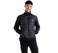 Dare 2B Mens Frost Quilted Hybrid Jacket (Black) - Size 3XL