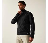 Dare 2b Men's Fuse Up II Lightweight Core Half Zip Stretch Midlayer in Black | Size: Large Dare 2b Black L