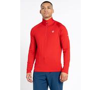 Dare 2b Men's Fuse Up II Lightweight Core Half Zip Stretch Midlayer in Red | Size: Medium Dare 2b Red M