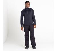 Dare 2b Men's Quick-Drying Fuser Half Zip Core Stretch Midlayer Black, Size: S