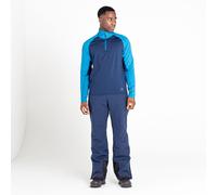 Dare 2b Men's Quick-Drying Fuser Half Zip Core Stretch Midlayer Nightfall Navy Dark Methyl, Size: Xxxl