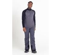 Dare 2b - Men's Quick-Drying Fuser Half Zip Core Stretch Midlayer Ebony Grey Black