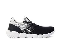 Dare 2b Men's Hex-At Recycled Trainers with HEX Design Geometry EVA Outsole, Perfect for Gym, Mountain Biking & Running Black White