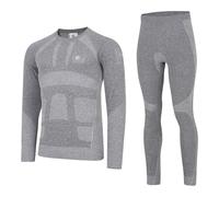 Dare 2B Mens In The Zone II Base Layer Set / XL Charcoal Grey Marl RG10539