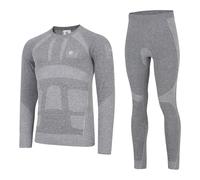 Dare 2B Mens In The Zone III Base Layer Set (Charcoal Grey Marl) - Size Medium