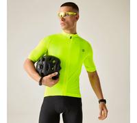 Dare 2b Men's Lightning Short Sleeve Jersey Cycling Top in Bright Yellow | Size: Medium Dare 2b Bright Yellow M