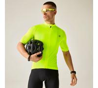 Dare 2b Men's Lightning Short Sleeve Jersey Cycling Top in Bright Yellow | Size: Large Dare 2b Bright Yellow L