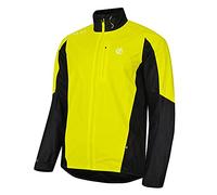Dare 2b Men's Mediant Lightweight Waterproof and Breathable Reflective Ventilted Led Compatible Cycling Shell Jacket (pack of 1)