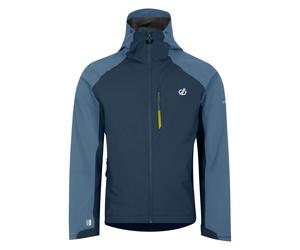 Dare 2B Mens Mountain Series Waterproof Jacket - Moonlight Denim/Coronet Blue - Moonlight Denim/Coronet Blue - 3XL - 100% Mixed