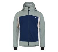 Dare 2B Mens Mountaineer Soft Shell Jacket - Moonlight Denim/Lilypad Green - M - Moonlight Denim/Lilypad Green - 100% Mixed