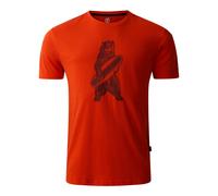 Dare 2B Mens Movement II Bear T-Shirt (Cinnamon) - Navy/Red material_Synthetic - Size 3XL