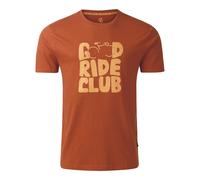 Dare 2B Mens Movement III Jumbo Text T-Shirt (Arabian Spice) - Orange Cotton - Size 2XL