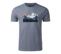 Dare 2B Mens Movement III Mountain Scene T-Shirt - Mercury - Mercury - M - 100% Cotton