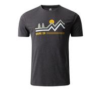 Dare 2B Mens Movement III Scenery T-Shirt (Charcoal Grey Marl) Cotton - Size Medium