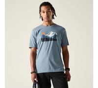 Dare 2b Men's Movement III Short Sleeved Graphic T-Shirt in Grey | Size: XL Dare 2b Grey XL