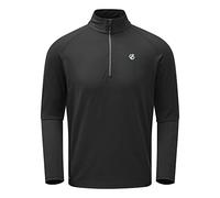 Dare 2b Men's Quick-Drying Fuse Up II Recycled Lightweight Core Stretch Midlayer Black, Size: 5XL - Mid Seasonal Sale