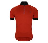 Dare 2B Mens Pedal It Out II Jersey (Cinnamon) - Navy/Red - Size Small