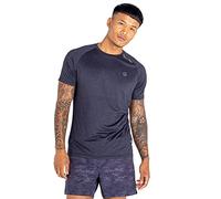 Dare2b Mens Persist T-Shirt, Black Marl, 3XL EU