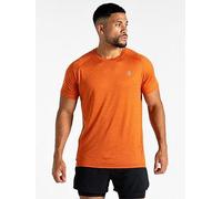 Dare 2b Mens Persist T Shirt - Spicy Route Marl, Orange, Size L, Men Orange