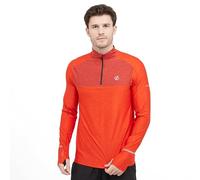 Dare 2b Men's Power Up II Lightweight Jersey Cinnamon Tuscan Red Marl