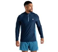 Dare 2b Mens Power Up Jersey Stretch Midlayer Yoga Shirt, Moonltdnmmrl, M EU Blue