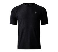 Dare 2B Mens Power Up T-Shirt (Black Marl) - Grey - Size X-Large