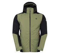 Dare 2B Mens Precision II Ski Jacket - Black/Olivine Green - XXL - Black/Olivine Green - 100% Mixed